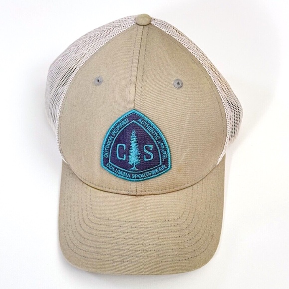 Women's Columbia Sportswear Trucker Hat β Gray, Teal & White β One Size π§’β¨ - Picture 2 of 7